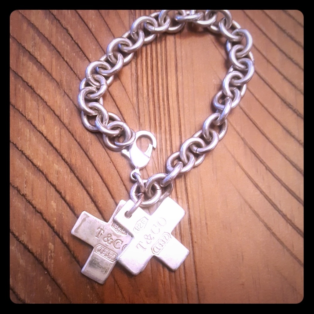 Tiffany & Co. Double Cross Bracelet